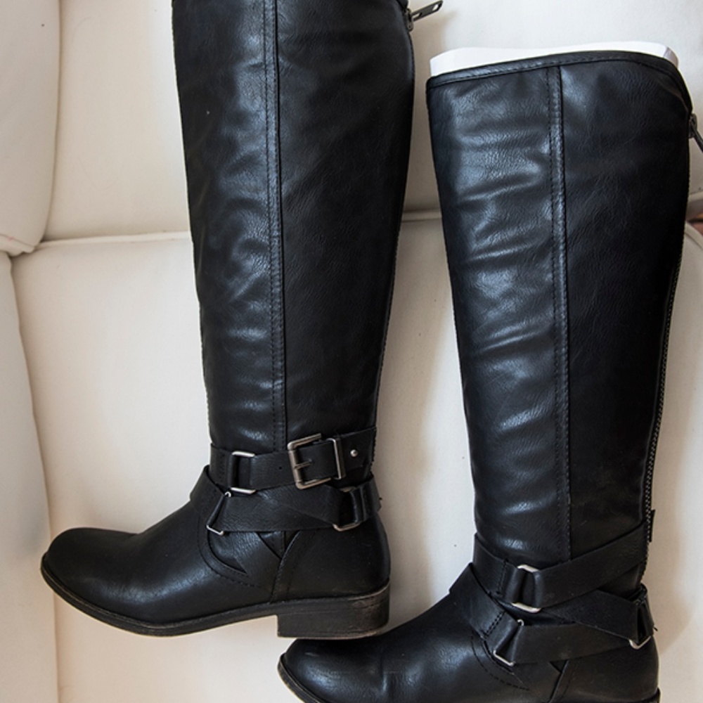 Madden Girl Corporel Boots 9